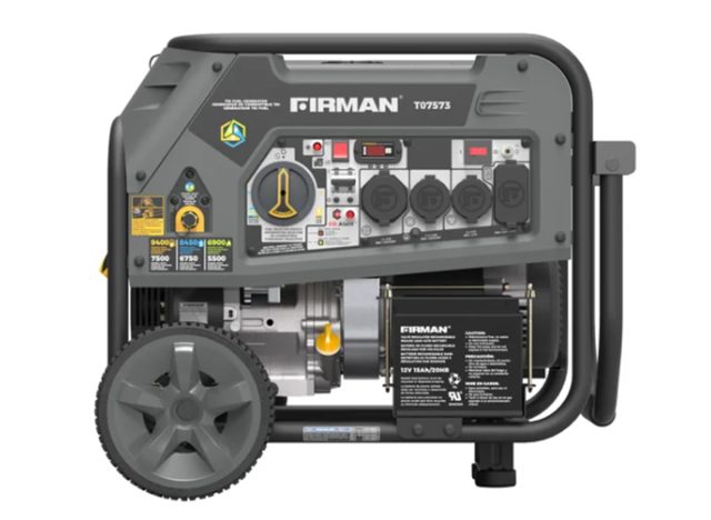 Firman 7500W Running / 9400W Peak Tri Fuel Generator