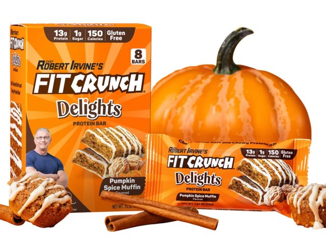 Fit Crunch Delights Protein Bars Pumpkin Spice Muffin