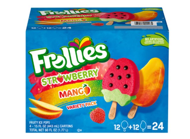 Frollies Strawberry Mango Ice Pops