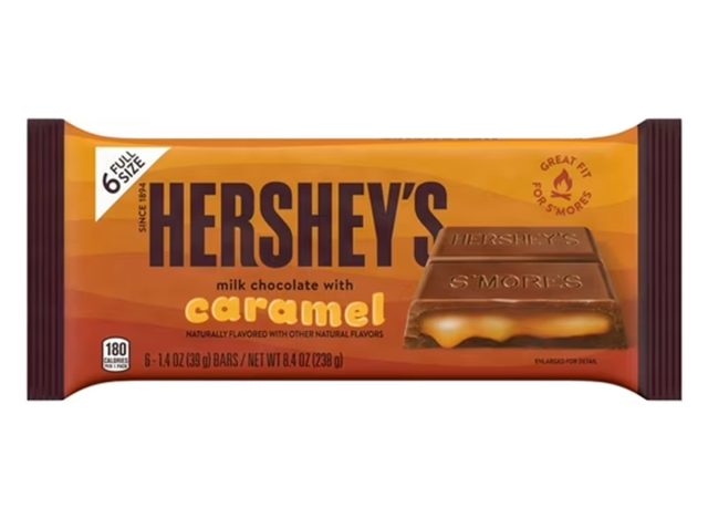 HERSHEY'S Milk Chocolate with Caramel Candy Bars