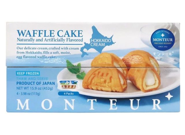 Japanese Hokkaido Cream Waffle Cakes