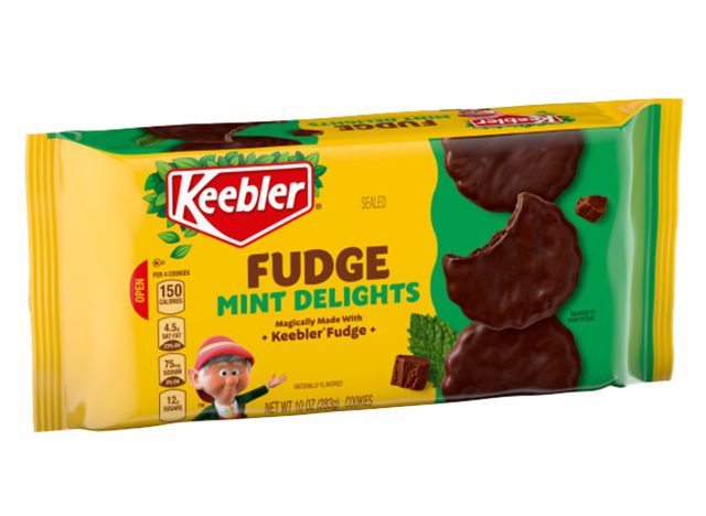 Keebler Fudge Mint Delight Cookies