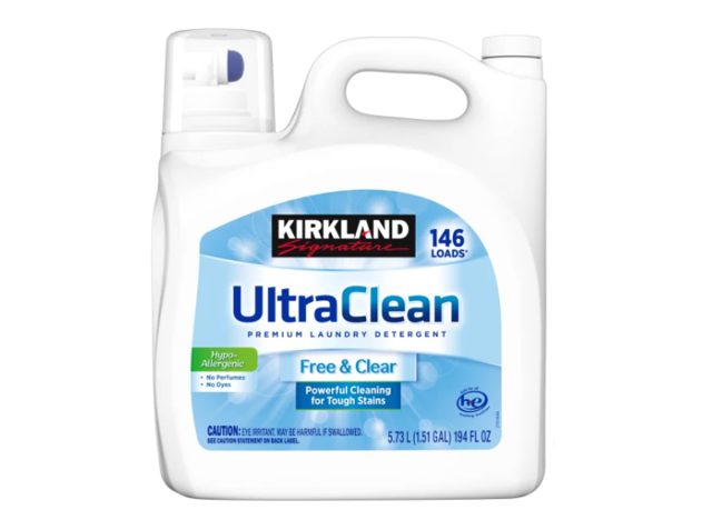 Kirkland Signature Ultra Clean Free & Clear HE Liquid Laundry Detergent