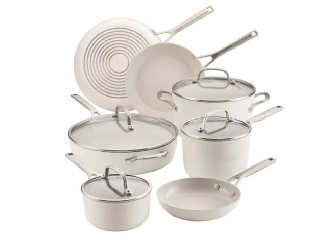 KitchenAid Hard-Anodized Ceramic Induction Cookware Set
