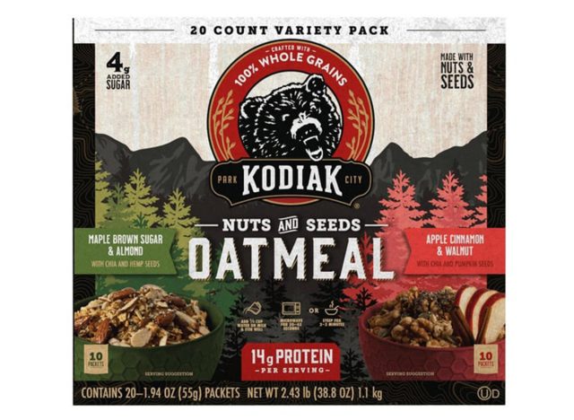Kodiak Cakes Nuts & Seeds Oatmeal Packets