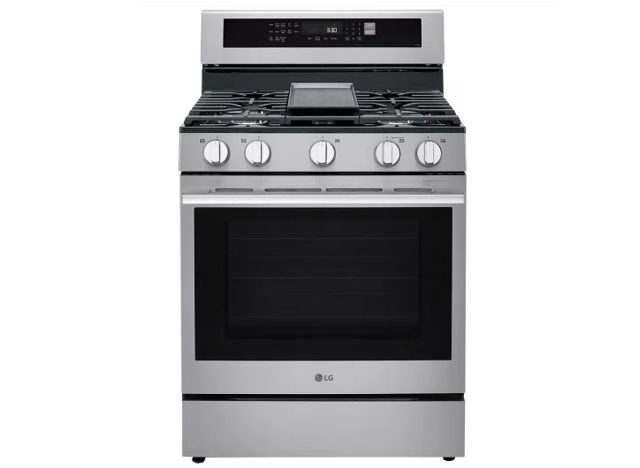 LG Gas Single Smart Oven Range With Air Fry, ProBake Convection
