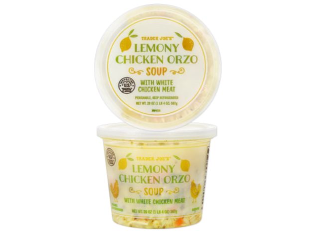 Lemony Chicken Orzo Soup