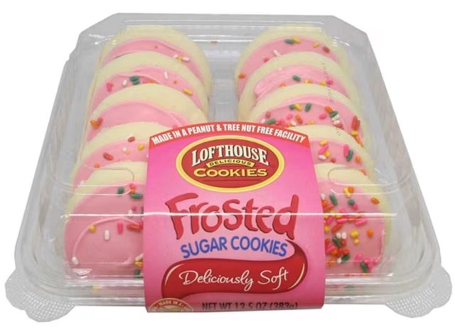 Lofthouse Pink Frosted Sugar Cookies