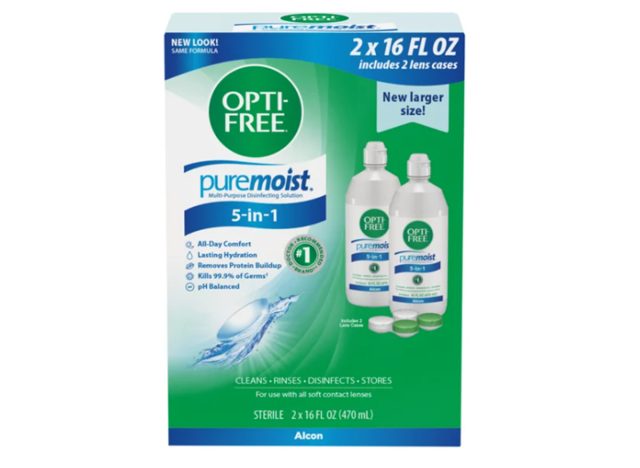 OPTI-FREE PureMoist Multi-Purpose Disinfecting Solution