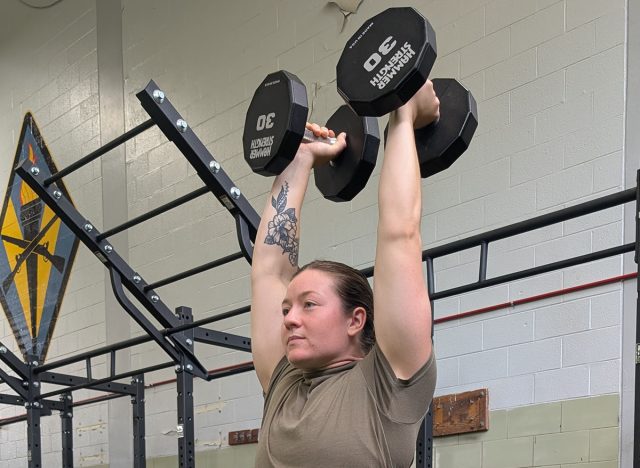 Overhead press