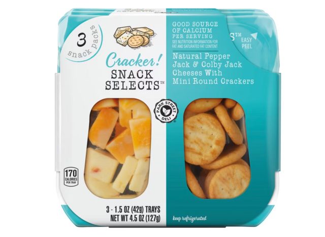 Pepper Jack & Colby Cheese with Mini Round Crackers