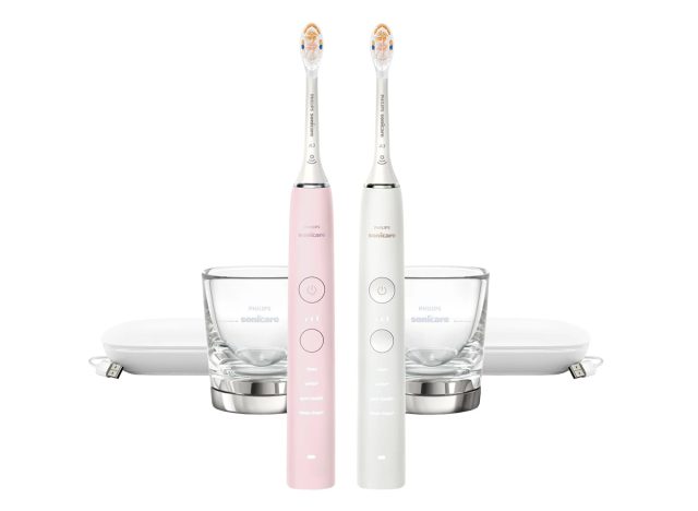 Philips Sonicare DiamondClean Smart Electric Rechargeable Toothbrush, 2-pack