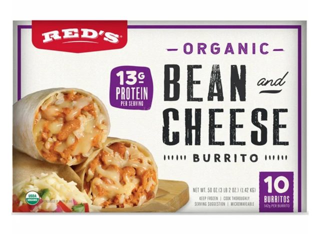 Red's Organic Bean & Cheese Burritos