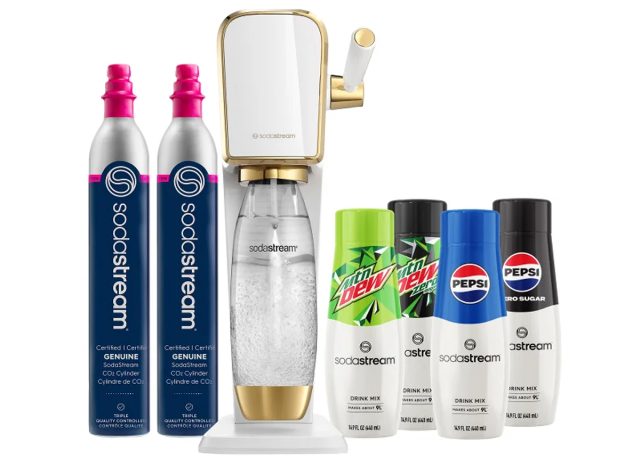 SodaStream Art Sparkling Water Maker Bundle