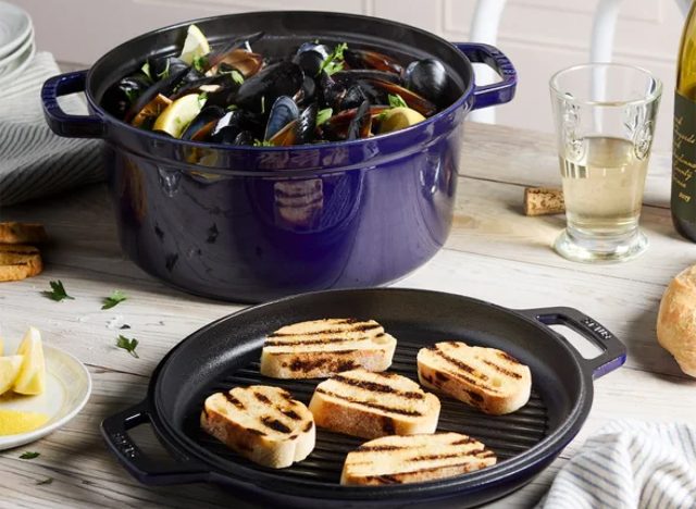 Staub 7-Quart Cast Iron Braise and Grill
