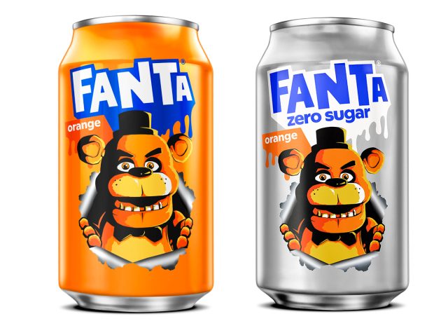 Freddy Fazbear: Fanta Orange and Orange Zero Sugar