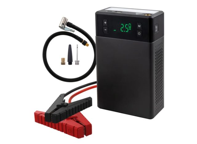 UltraPro Elite 1200A Portable Jump Starter and Air Pump, Emergency LED