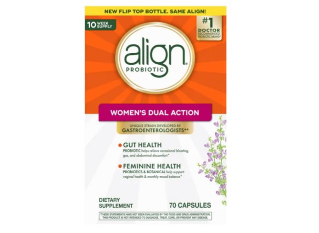align Women's Dual Action Probiotic Supplement