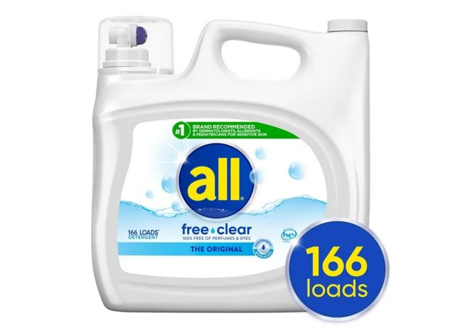 all free clear Liquid Laundry Detergent, The Original
