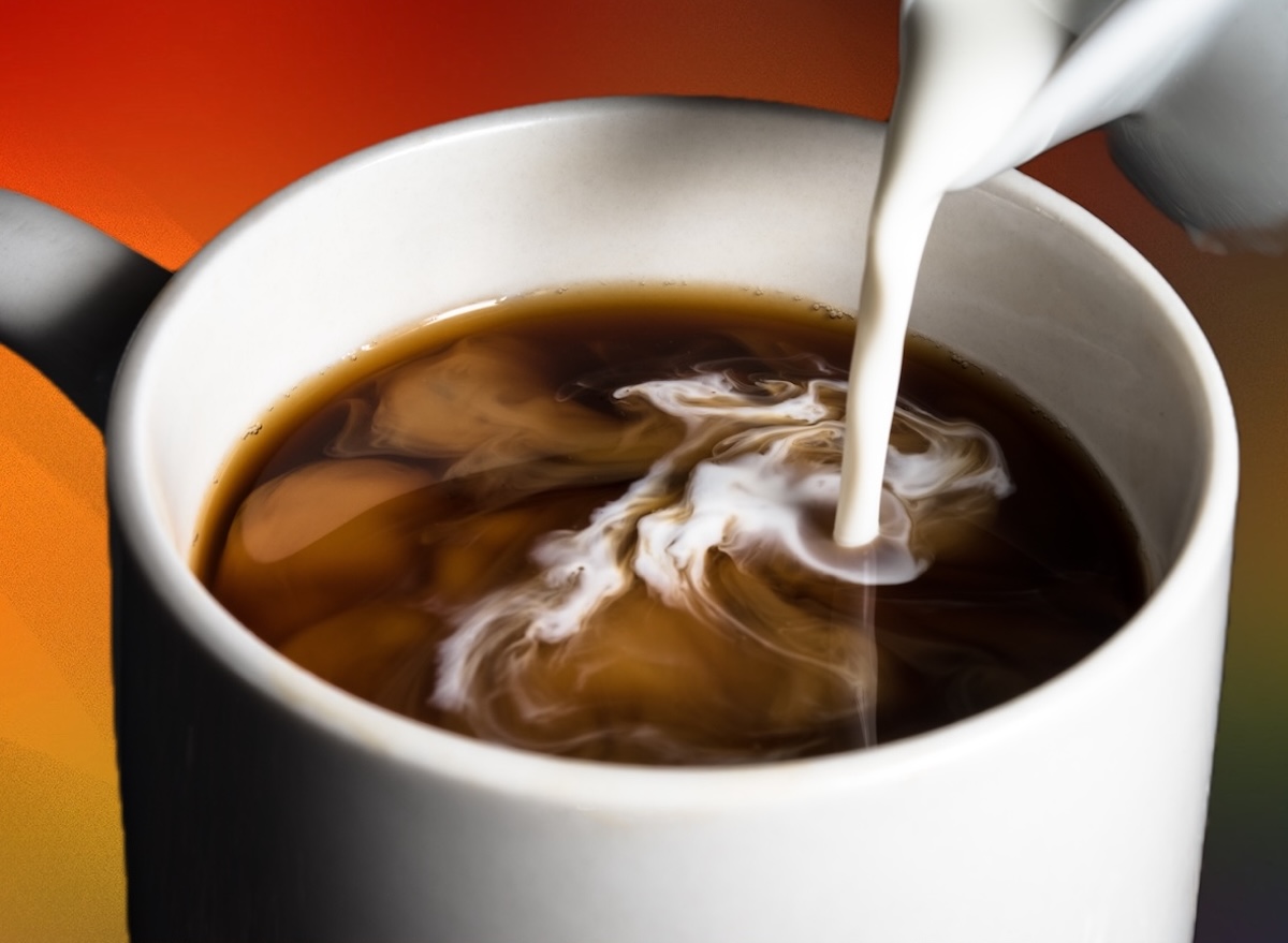 Background, coffee, creamer