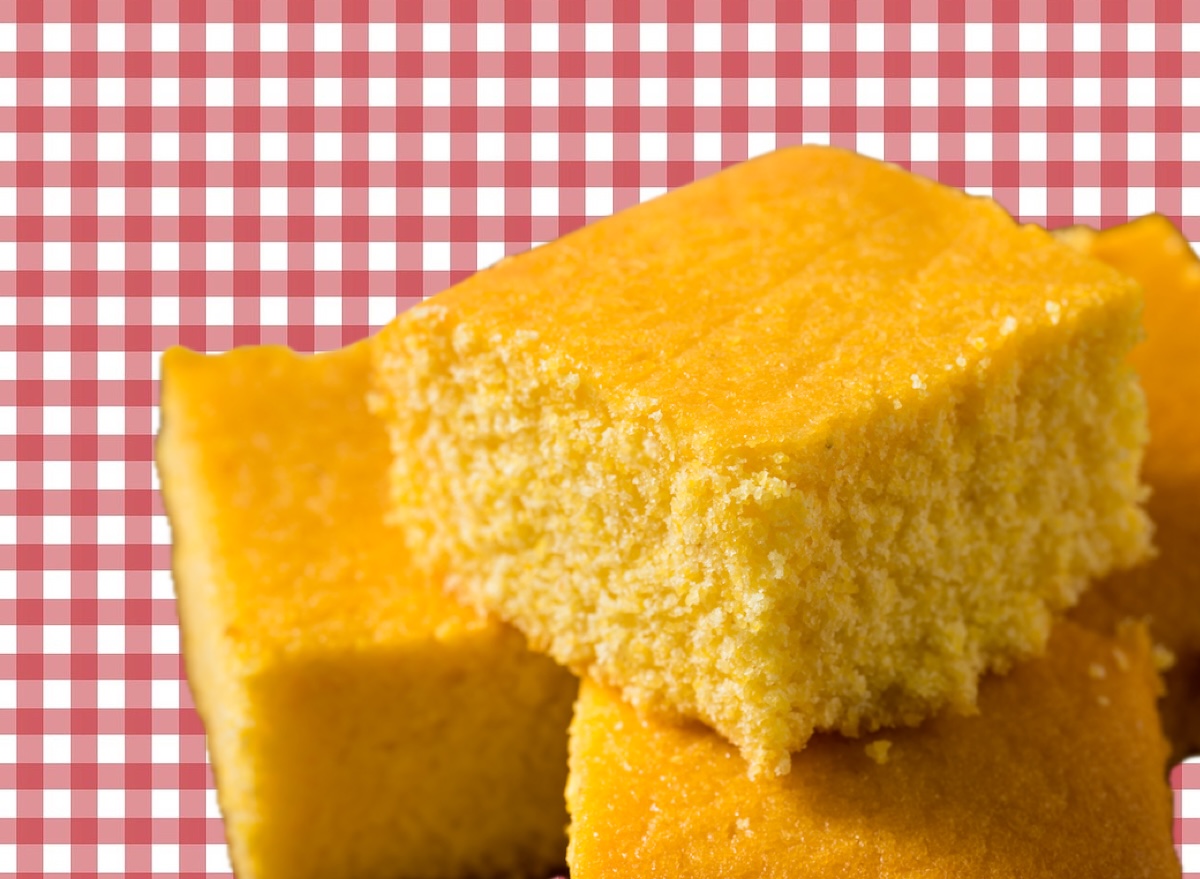 Checks, cornbread