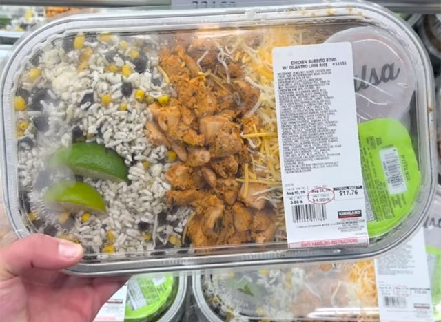 Chicken Burrito Bowl at Costco