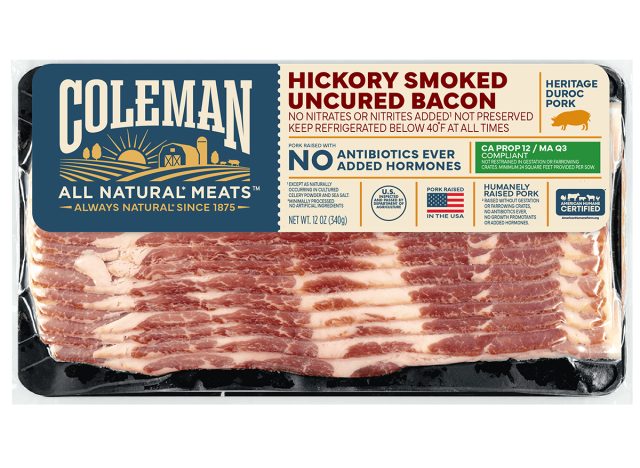 Hickory Smoked Uncured Bacon