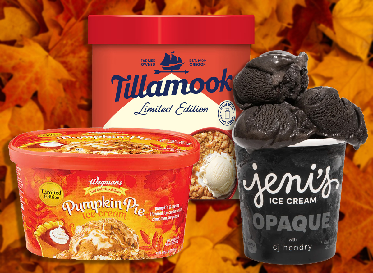 Fall ice cream