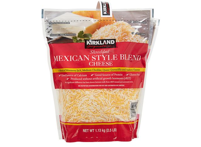 Kirkland Signature Mexican Style Four Cheese Blend, Shredded