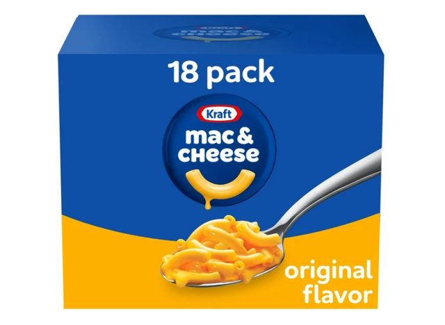 Kraft Original Macaroni and Cheese Dinner 18 pk.