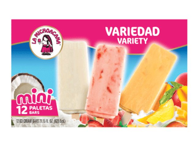 LaMichoacana and Helados Mexico Variety Paletas