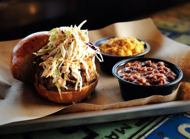 Mission BBQ Pulled Pork Sandwich