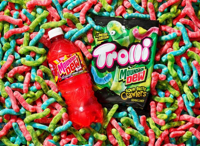 Mountain Dew Trolli Gummy Worms