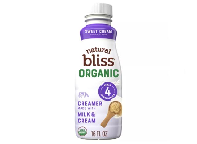 Sweet Cream Flavored Organic Coffee Creamer