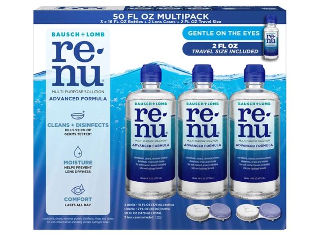 renu Advanced Formula Multi-Purpose Solution, 50 Ounces