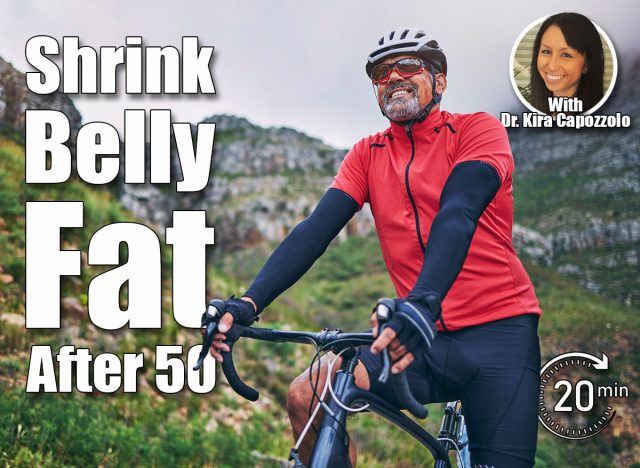 Fitness, cycling and smile with man on bike in nature for sports, training and challenge. Exercise, workout and health with mature person on bicycle in mountains for energy, freedom and performance. 4 Low-Impact Belly Fat Workouts Perfect for Guys Over 50. Cover