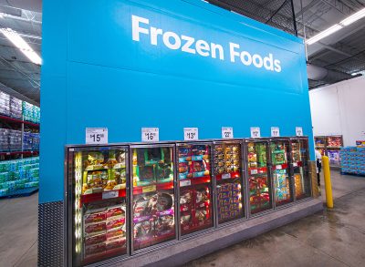 Costco Frozen Foods Freezer Section