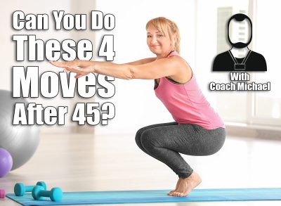 Sporty mature woman training at home. If You Can't Do These 4 Movements After 45, Your Joints Are Aging Too Fast. Cover