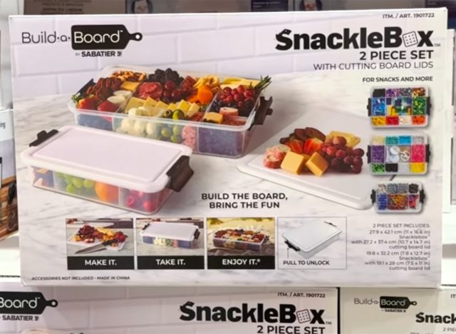 Snackle, Box, the Snack Version of a Tackle Box