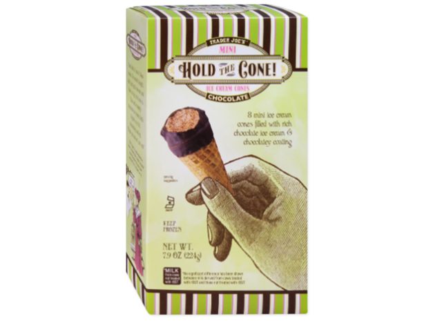 Trader Joe's Chocolate Hold the Cone! Mini Ice Cream Cones
