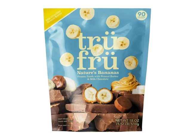 Tru Fru Bananas in Peanut Butter & Milk Chocolate