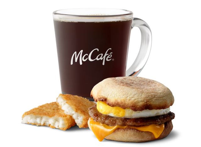 McDonald's $5 Sausage McMuffin with Egg meal