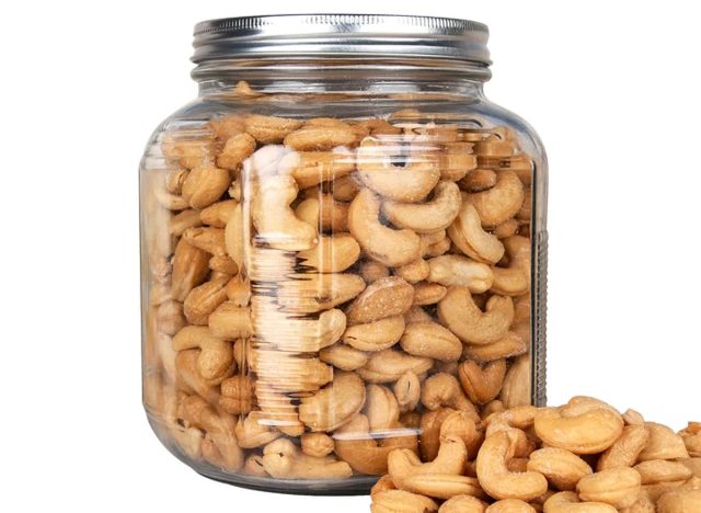 A.L. Schutzman Colossal Cashews Jar