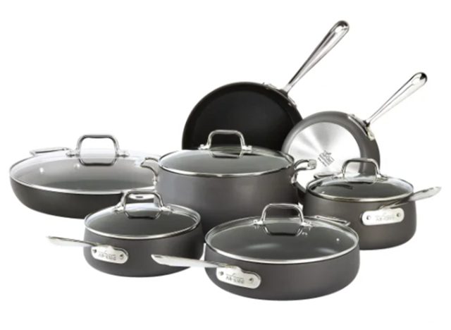 All-Clad HA1 12-piece Nonstick Cookware Set