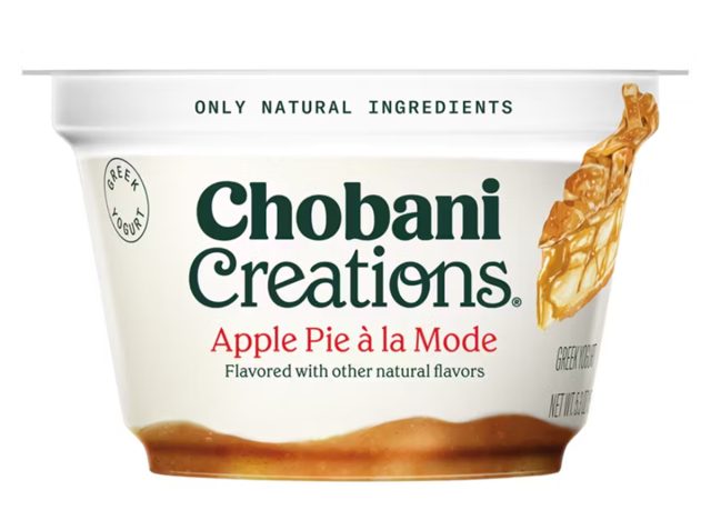 Apple Pie a la Mode Flavored Greek Yogurt