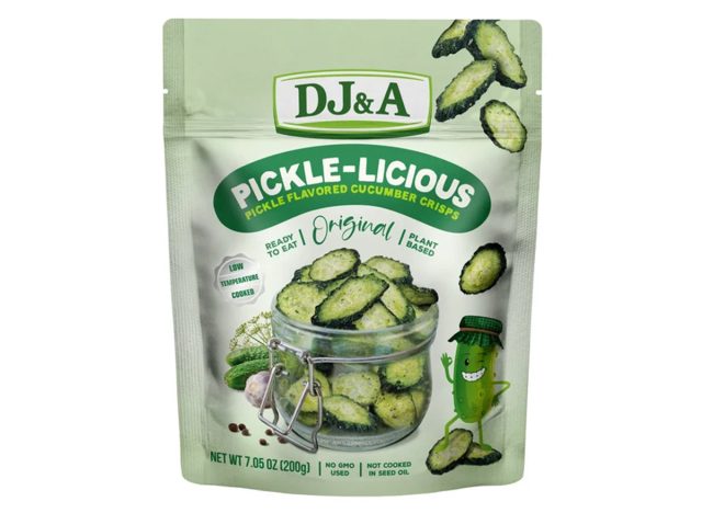 DJ&A Pickle-Licious Crispy Pickled Flavoured Cucumber Crisps