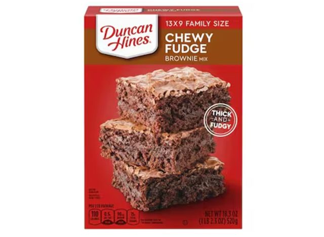 Duncan Hines Chewy Fudge Brownie Mix