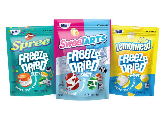 Freeze Dried SweeTARTS, Lemonhead, and Spree