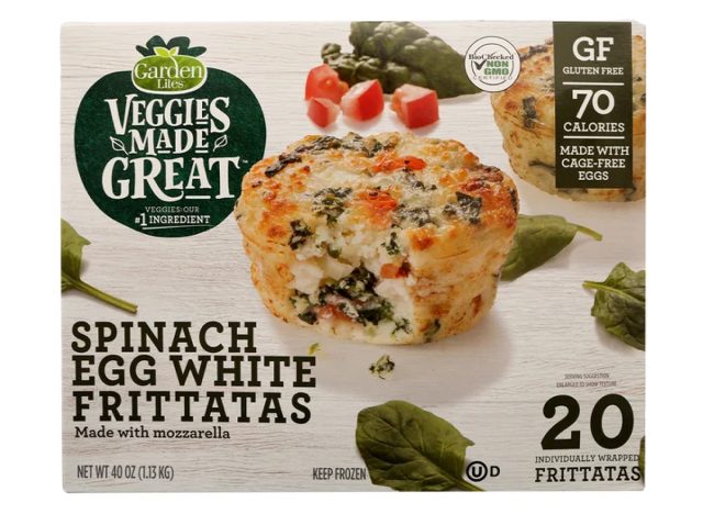 Garden Lites Veggies Made Great Spinach Egg White Frittatas