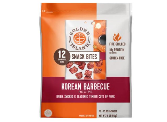 Golden Island Pork Snack Bites, Korean Barbecue